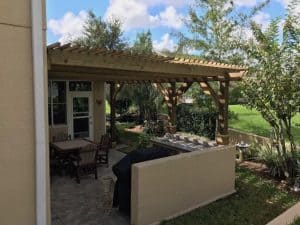 pergola plans with attached pergola