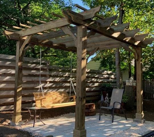 Sombrero Pergola Product - Freestanding