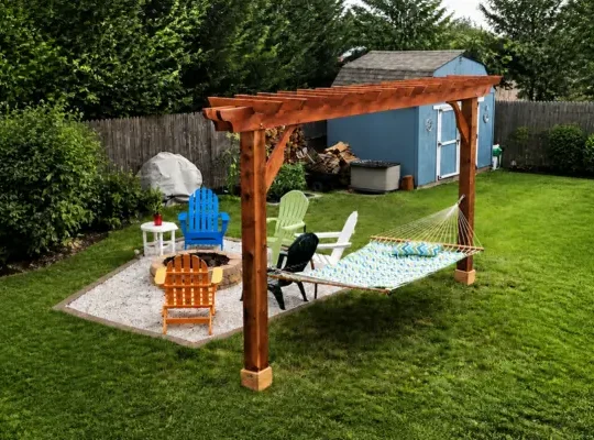 brim backyard pergola kit
