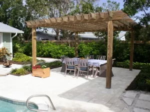 Patio cover curb appeal pergola