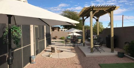 Arizona patio shade kit