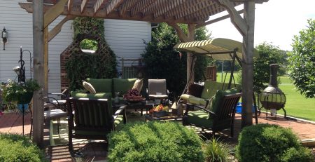 Virginia pergola kit - backyard retreat