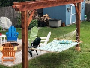 Fire Pit Pergola Patio Design - Brim Pergola