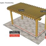 10×18 Big Kahuna Pergola – Freestanding