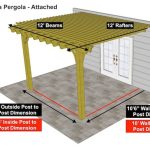 12×12 Big Kahuna Pergola – Attached