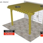 12×14 Big Kahuna Pergola – Attached