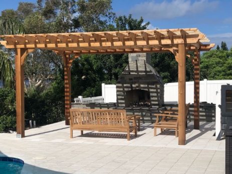 12x18 Pergola - Big Kahuna Freestanding