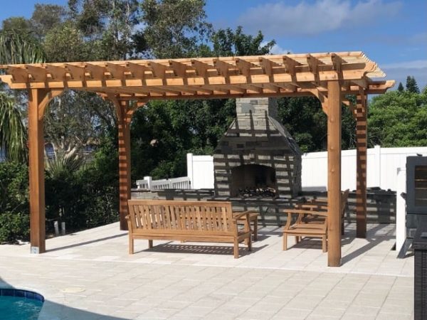 12x18 Pergola - Big Kahuna Freestanding