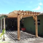 15×11 pergola attached