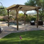 15×15 pergola freestanding