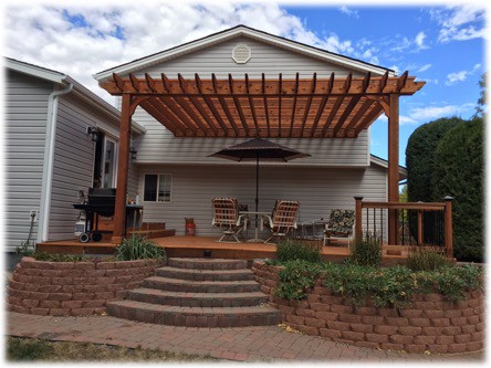 15x20 Pergola Kit | Shop the Big Kahuna 15x20 Wood Pergola ...