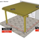 16×16 Big Kahuna Pergola Kit – Attached