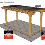 9×18 Big Kahuna Pergola – Freestanding