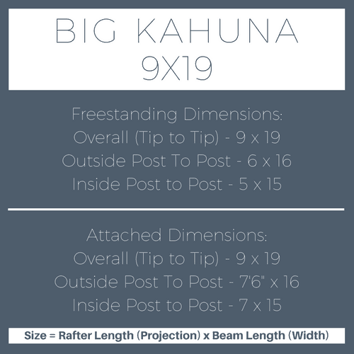 9x19 dimensions Big Kahuna