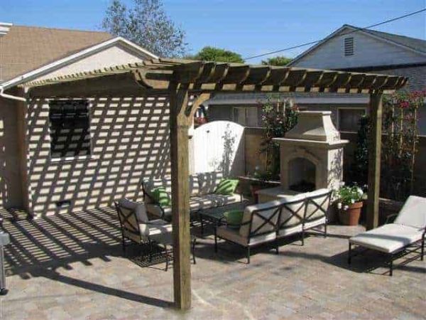 15x20 Pergola Kit | Shop the Big Kahuna 15x20 Wood Pergola Kit Online ...