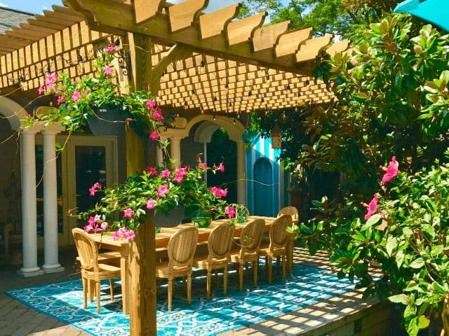 18x18 Pergola Kit Big Kahuna