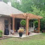 Backyard pergola kit