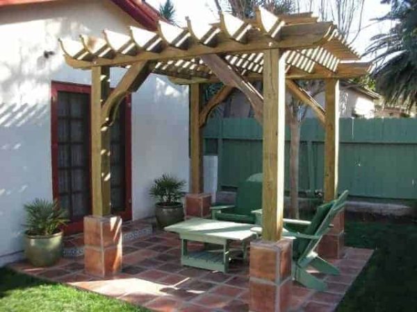 Big Kahuna Freestanding pergola kit 8x8