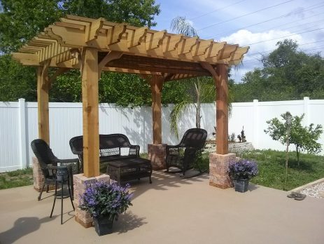 8x8 Pergola Kits Big Kahuna | Purchase 8x8 Pergola Kits Online ...