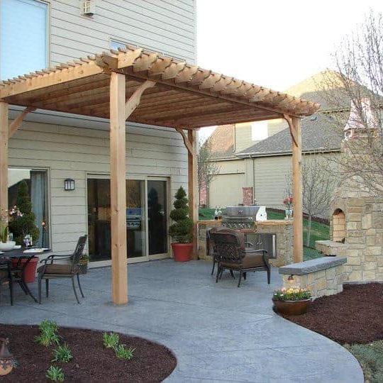 freestanding bigkahuna pergola