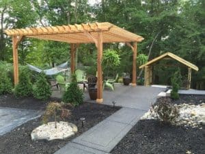 Pergola Wood Guide - Cedar Big Kahuna 20x20 Pergola