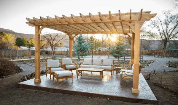 12x16 Pergola Kit Buy The Big Kahuna 12x16 Wood Pergola Kit Online At Pergola Depot