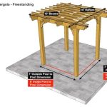 10×10 Sombrero Pergola – Freestanding