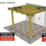 12×12 Sombrero Pergola – Attached