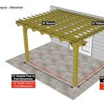 12×16 Sombrero Pergola – Attached