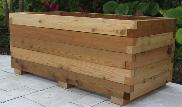 A Cedar Planter Box Kit At, Cedar Garden Box Canada