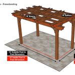 10×16 Fedora Pergola – Freestanding