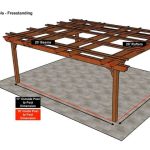 20×20 Fedora Pergola – Freestanding