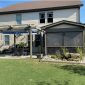 15x15 Fedora Freestanding Pergola with Canopy