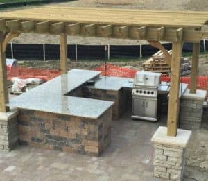 Freestanding 17x17 Custom Pergola – Big Kahuna