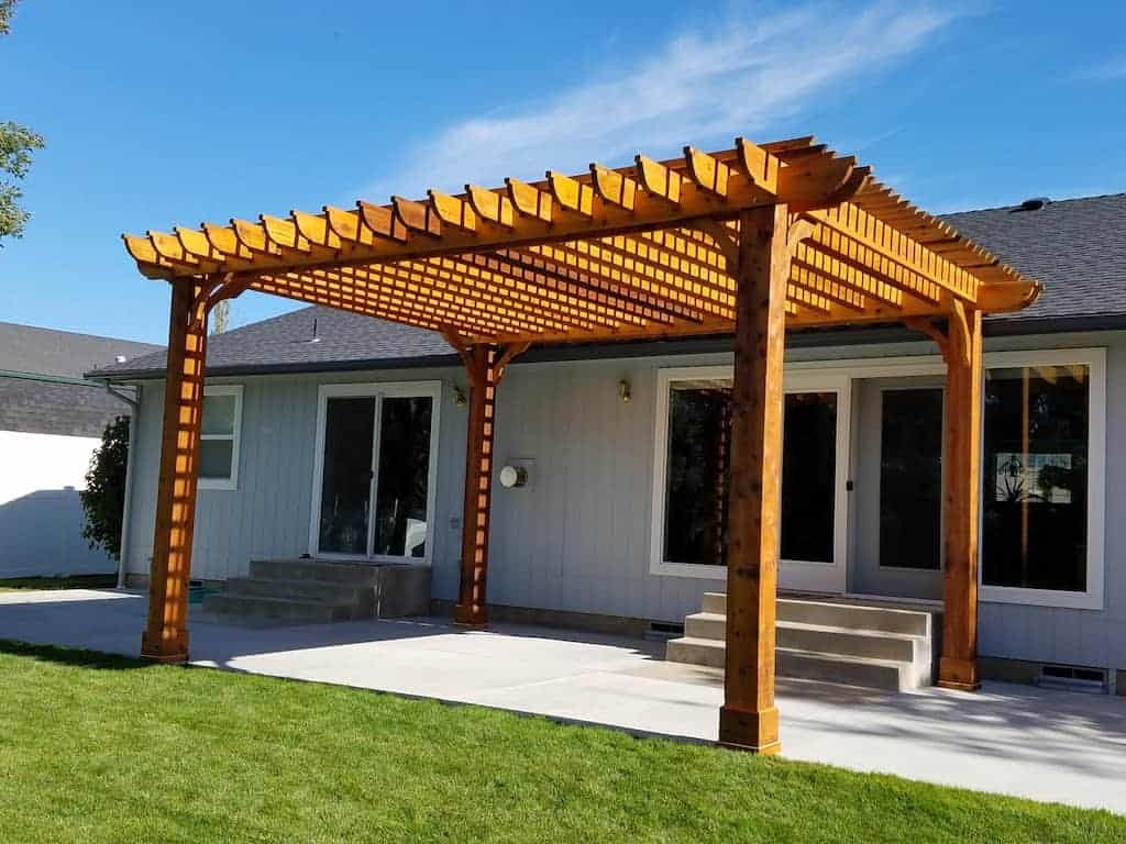 Solid Wood Patios Cover Ideas Discover Ideas For A Wood Patio Cover 