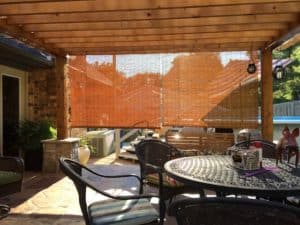 Removable Pergola Shade Covers