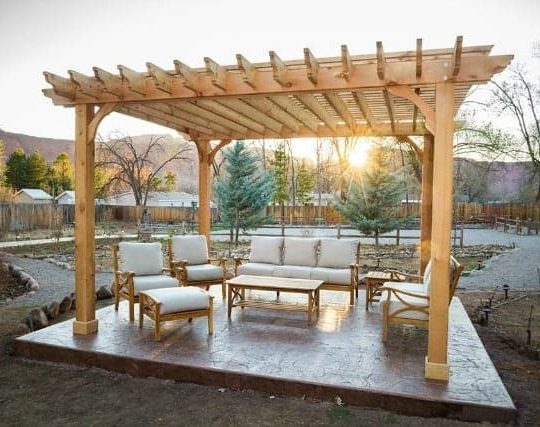 14×16 Freestanding Big Kahuna Pergola