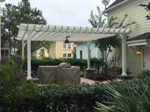 20x20 Freestanding Painted Pergola - Big Kahuna