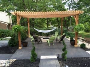 Cedar Patio Pergola Kit - Big Kahuna 20x20