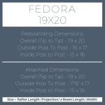 Fedora 19×20 pergola