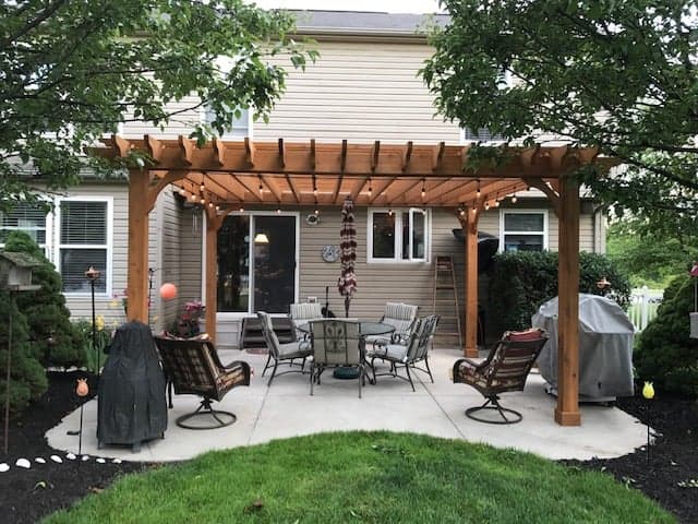 Patio Pergola Designs View Shade, Patio Shade Structures Wood
