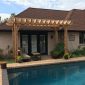Living Room Shade Pool Pergola – 11x15 Big Kahuna