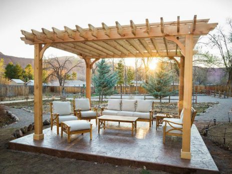 14 Foot Big Kahuna Wood Pergola Kit