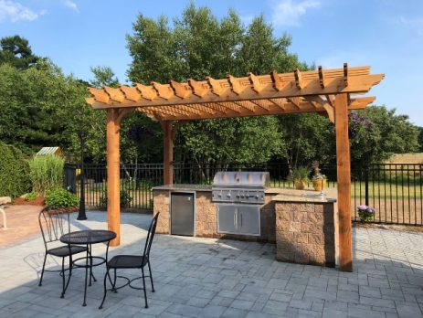 best kitchen cover pergola