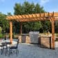 best kitchen cover pergola