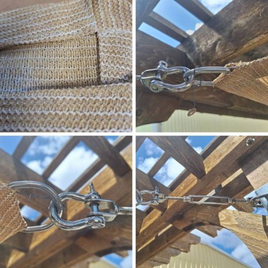 Outdoor Pergola Sun Shades - Image 1