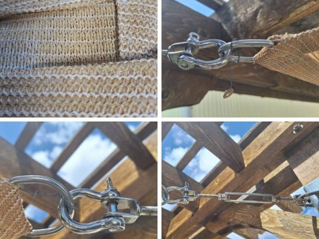 Outdoor Pergola Sun Shades