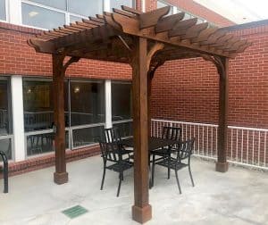 Outdoor Breakroom - 10x12 Pine