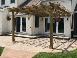 Attached Pergola Kits - Custom Sombrero