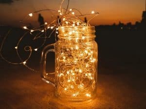 Pergola Lighting DIY Jars